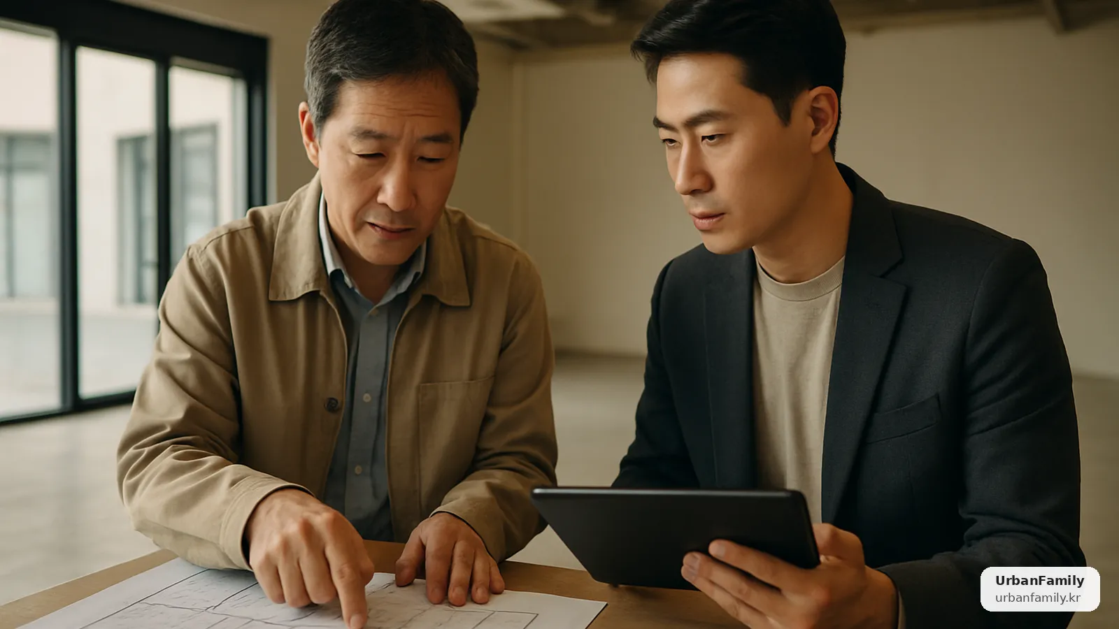 월세 조정 전에 건물 도면과 현장 상태를 함께 보며 공실 유지비, 공사 범위와 운영 가능한 구역을 확인해야 합니다.